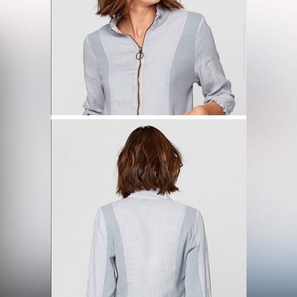 XCVI Ludie Linen Jacket - Picture 3 of 11